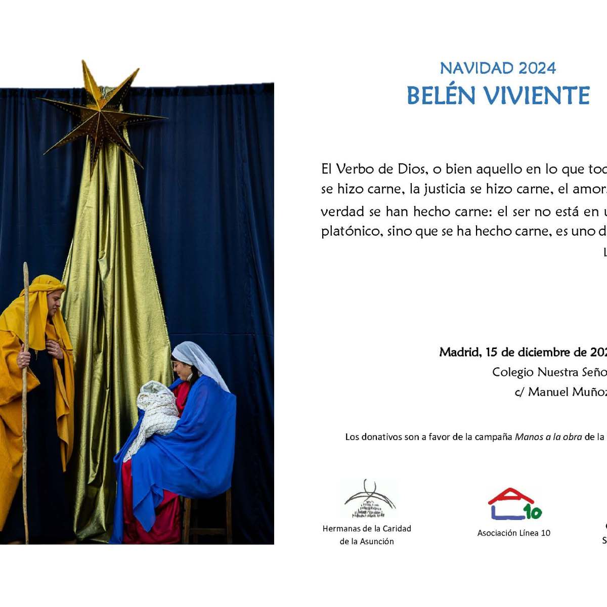 Belén viviente 2024